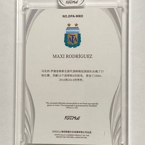 FansMall - Argentina National Football Team Maxi Rodrguez /36 マキシ・ロドリゲス 直書きサインカードの画像2