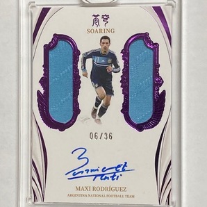 FansMall - Argentina National Football Team Maxi Rodrguez /36 マキシ・ロドリゲス 直書きサインカードの画像1