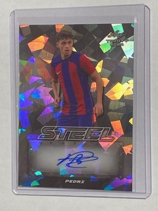 2022 Leaf Trinity Soccer Autograph Pedri /6 ペドリ 直筆サインカード