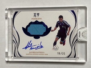 FansMall - Argentina National Football Team Javier Saviola /25 ハビエル・サビオラ 直書きサインカード