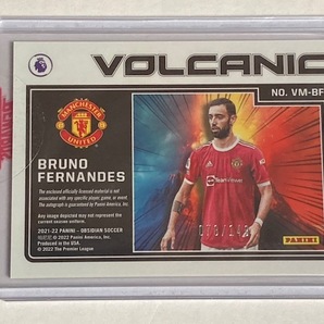 2021-22 Panini Obsidian Soccer Jersey Autograph Bruno Fernandes /149 ブルーノ・フェルナンデス 直筆サインジャージーカード #2の画像2