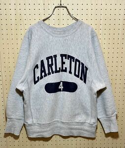 【S】80's VINTAGE Champion Reverse Weave College Sweat 80年代 チャンピオン リバースウィーブ カレッジ プリント トリコタグ F522