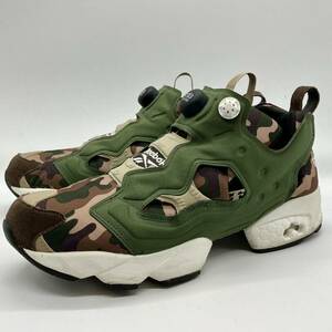 【9】 海外限定 Reebok Insta Pump Fury OG Camo Khaki リーボック インスタ ポンプフューリー カモフラ 迷彩 カーキ 箱無し (V69975) F557