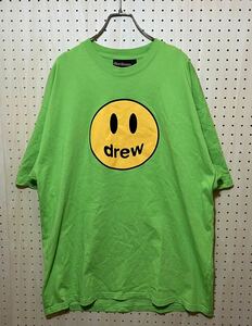 【L】 DREW HOUSE Mascot Print Tee Shirt Green ドローハウス マスコット プリント Tシャツ グリーン F513