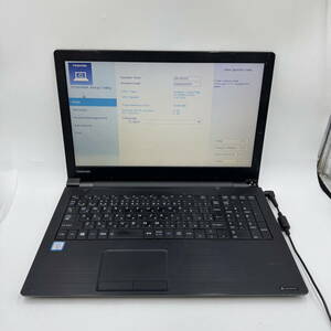 TOSHIBA ノートパソコン B65 CPU:i3-6006U ジャンクZ1585