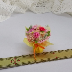 maco's miniature flower♪母の日☆カーネーションブーケ♪の画像5