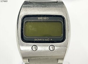 ★ SEIKO セイコー QUARTZ LC クォーツ 0624-5000 デジタル シルバー メンズ 腕時計 3278H5-13