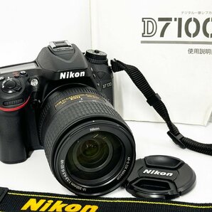 ★シャッターOK◎ Nikon ニコン D7100 DX VR AF-S NIKKOR 18-300mm 1:3.5-6.3G ED 一眼レフ デジタルカメラ ボディ レンズ 16419O12-11の画像1