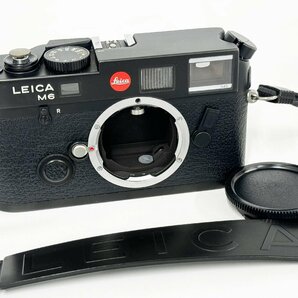 ★美品★ シャッターOK◎ LEICA ライカ M6 TTL 0.85 レンジファインダー ブラックボディ 16435O15-8の画像1