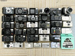 ★部品取りに◎ コンパクトカメラ フィルム デジタル 大量 おまとめ セット CANON/PENTAX/OLYMPUS/KONICA/MINOLTA etc.. 16409O17.