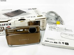 ★FUJIFILM 富士フィルム FINEPIX ファインピックス Z70 ブロンズ コンパクト デジタルカメラ 説明書 箱付 動作未確認 16379O8-10