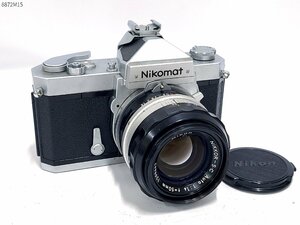 ★シャッターOK◎ Nikon ニコン Nikomat FTN NIKKOR-S・C Auto 1:1.4 f=50mm 一眼レフ フィルムカメラ ボディ レンズ 8872M15-9