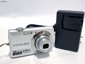 ★Nikon ニコン COOLPIX S220 クールピックス コンパクトデジタルカメラ MH-63 充電器 通電可 現状品 8866M15-9