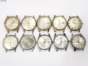 ★SEIKO セイコー 機械式 腕時計 大量 10個 まとめ売り Sportsmatic/Crown/Sportsman/Skyliner/Fairway メンズ 自動巻き 手巻き 8877M5-12