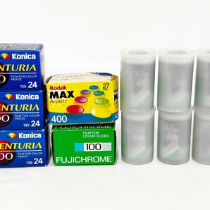 ★未使用★ 富士フィルム FUJICHROME 100 SUPERIA Venus 400 コニカ CENTURIA 100 etc.. 期限切れ 135フィルム まとめ売り 16542O17-12の画像1