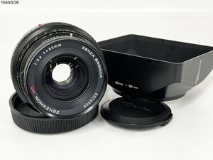 ★ZENZA BRONICA ゼンザ ブロニカ ZENZANON MC 1:2.8 f=50mm 中判 カメラ レンズ フード 16493O8-12