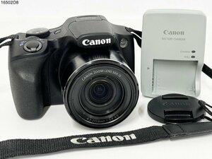 ★美品★ シャッターOK◎ Canon キャノン PowerShot SX530 HS コンパクト デジタルカメラ CB-2LY バッテリーチャージャー付 16502O8-8