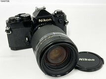 ★シャッターOK◎ Nikon ニコン FE AF NIKKOR 70-210mm 1:4-5.6 D 一眼レフ フィルムカメラ ブラックボディ レンズ 現状品 16497O8-8_画像1