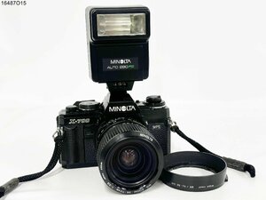 ★シャッターOK◎ MINOLTA ミノルタ X-700 MD 35-70mm 1:3.5 一眼レフ フィルムカメラ ボディ レンズ AUTO 280PX ストロボ 16487O15.