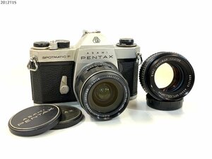 ★PENTAX ペンタックス SP SPOTMATIC F Super-TAKUMAR 1:3.5/28 1:1.4/50 一眼レフ フィルムカメラ ボディ レンズ ２本 2012T15-7