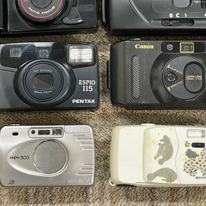 ★部品取りに◎ コンパクトカメラ フィルム デジタル 大量 おまとめ セット CANON/PENTAX/OLYMPUS/MINOLTA/KONICA etc.. 16490O15.の画像5