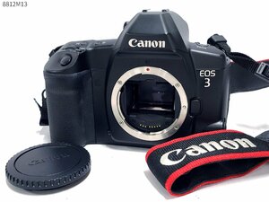 ★CANON EOS3 キャノン イオス3 一眼レフ フィルムカメラ ボディ 通電可能 ジャンク 8812M13-5