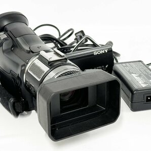 ★シャッターOK◎ SONY ソニー HVR-A1J HVDカムコーダー デジタル HD ビデオカメラ レコーダー 16570O13-10の画像1