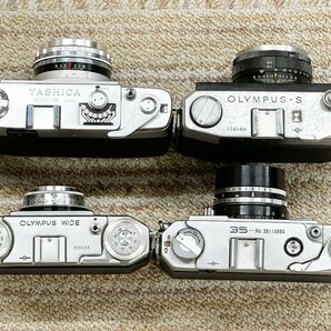 ★部品取りに◎ レンジファインダー フィルムカメラ 13台 大量 おまとめ セット CANON/YASHICA/MAMIYA/KONICA/OLYMPUS 16587O5-14の画像6