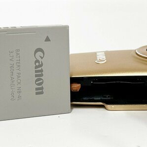 ★Canon キャノン IXY 620F PC2013 ゴールド コンパクト デジタルカメラ バッテリー有 動作未確認 16605O5-12の画像5