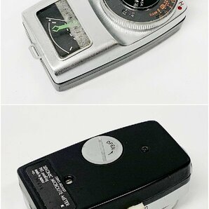 ★SEKONIC セコニック SYSTEM METER L-428 VIEW METER L-206 MICRO-LEADER K minolta ミノルタ etc.. 露出計 6個 まとめ売り 2278K12-7の画像6