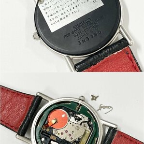 ★ SEIKO セイコー シャリオ 9021-6010 クォーツ 3針 シルバー×ブラック メンズ 腕時計 タグ付き 3270H5-13の画像4
