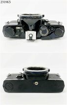 ★OLYMPUS オリンパス OM-1 G.ZUIKO AUTO-S 1:1.4 f=50mm 一眼レフ フィルムカメラ ボディ レンズ シャッター可能 ジャンク 2319K5-9_画像3