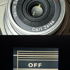★CONTAX コンタックス T VS Carl Zeiss Vario Sonnar 3.5-6.5/28-56 T* コンパクトカメラ データバック 通電可能 ジャンク 16595O5-12の画像5