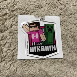 イオン　コラボ　マインクラフト　Minecraft マイクラ　アクリルキーホルダー　アクキー　HIKAKIN ヒカキン