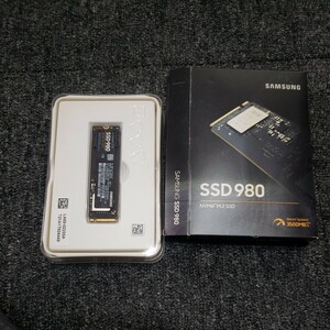 SAMSUNG SSD m.2 nvme 動作品　980