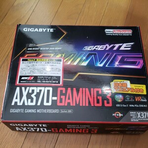 GIGABYTE GAMING ATXマザーボード ax370 gaming 3 PCパーツ ryzen 7 1700 cpu　マザーボードcpuセット