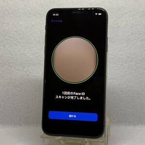 4343: 美品 iPhoneX 256GB グレー SIMフリー バッテリー100% 保証付の画像6