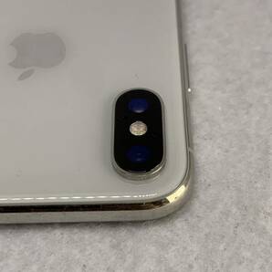 4406: iPhoneX 256GB シルバー btt100% SIMフリー 保証付の画像10