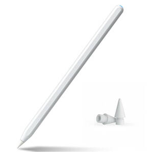 【新品未使用】iPad用タッチペン スタイラスペン 超高感度/傾き感知/誤作動防止/磁気吸着充電機能対応 アップルペンシル互換【送料無料】2