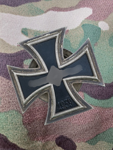 WW2　ドイツ軍　実物　第1級鉄十字章　スクリューバック