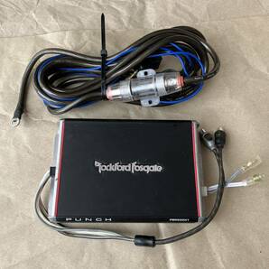 【ジャンク品】ROCKFORD FOSGATE ロックフォード 1ch パワーアンプ PBR300X1 (パンチシリーズ)の画像5