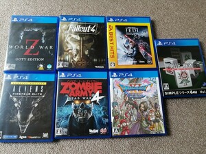 PS4ソフト　7本セット