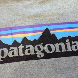 【patagonia パタゴニア】メンズsize(M)コットン＆ポリエステル製Tシャツ☆グレーの画像7