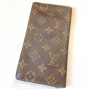 【LOUIS VUITTON ルイヴィトン】モノグラム メンズ 長財布・カードケース☆本物☆使用感あります。の画像8