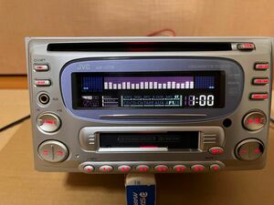 JVC CD カセット デッキ KW-XZ75