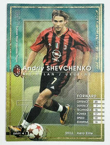 WCCF 2004-2005 アンドリー・シェフチェンコ EMVP Panini 04-05 AC ミラン