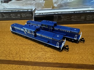 to Mix JR DD51 1000 shape diesel locomotive (JR Hokkaido color )2 both set 