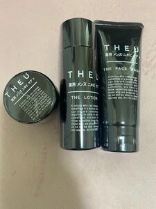 THEU 薬用メンズニキビケア　洗顔 保湿 ジェル 化粧水 3点 セット 