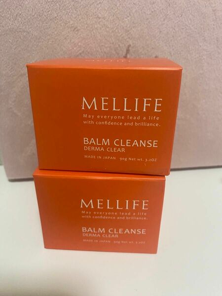 メリフ　MELLIFE バームクレンズ　ダーマクリア90g クレンジング　2個