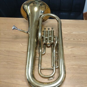 【中古品】ユーフォニアム YEP-201 YAMAHA ユーフォニューム ヤマハ ハードケース付き 金管楽器の画像4